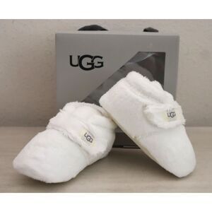 UGG 11034971 Unisex Toddler's Sz 4/5T Vanilla/Cream Bixbee Soft Terry Booties